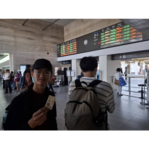 Jack在彰化火車站